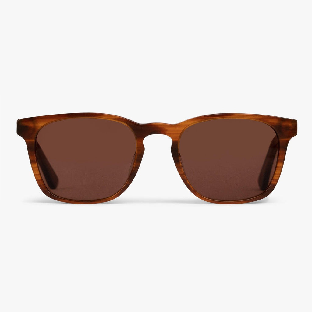Osta Baker Shiny Walnut Sunglasses - Luxreaders.fi
