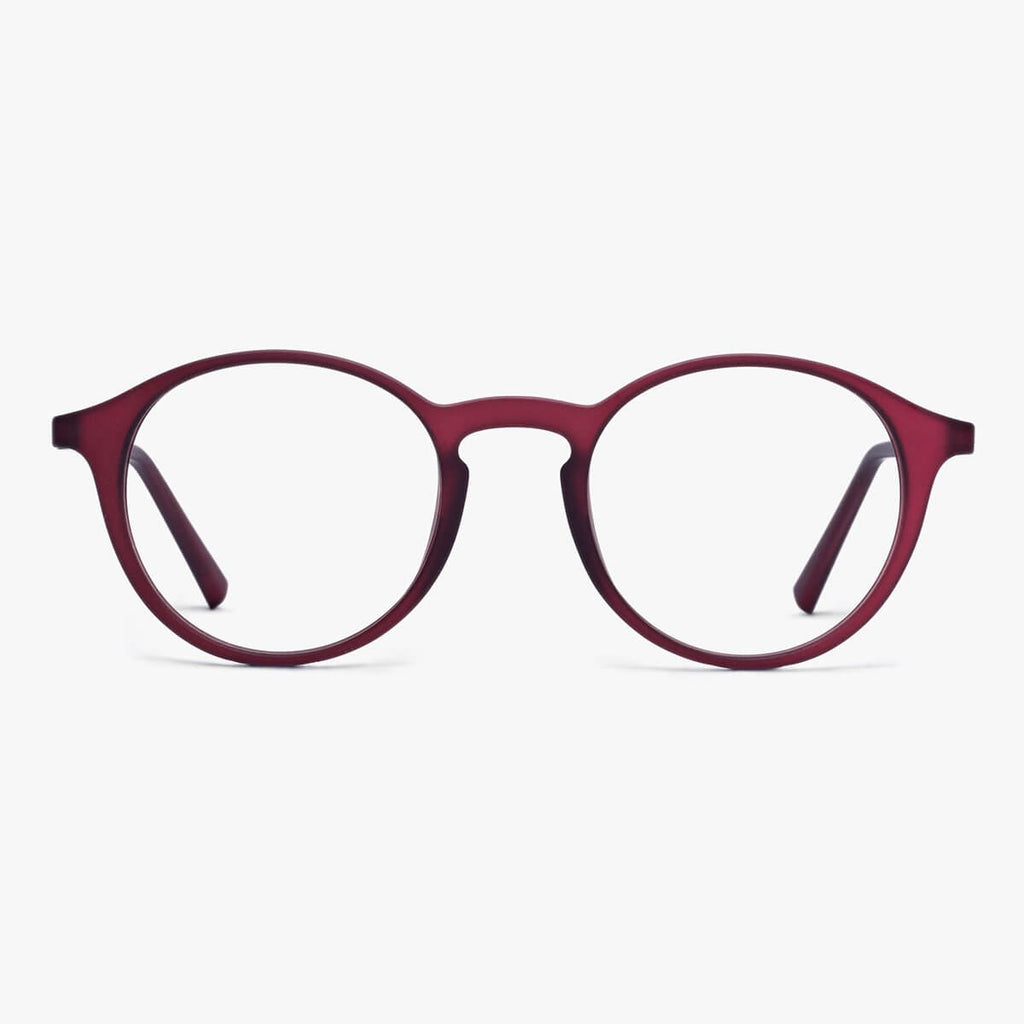 Osta Wood Red Reading glasses - Luxreaders.fi