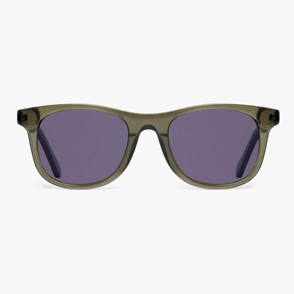 Osta Evans Shiny Olive Sunglasses - Luxreaders.fi