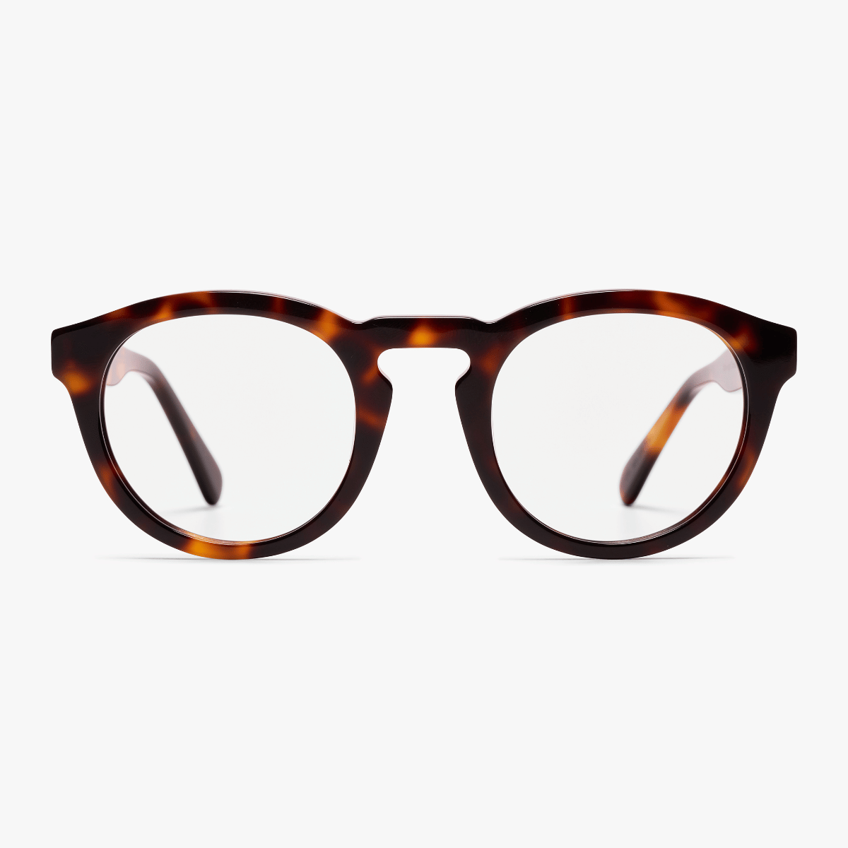 Gråsten Light Turtle round tortoiseshell glasses by Luxreaders