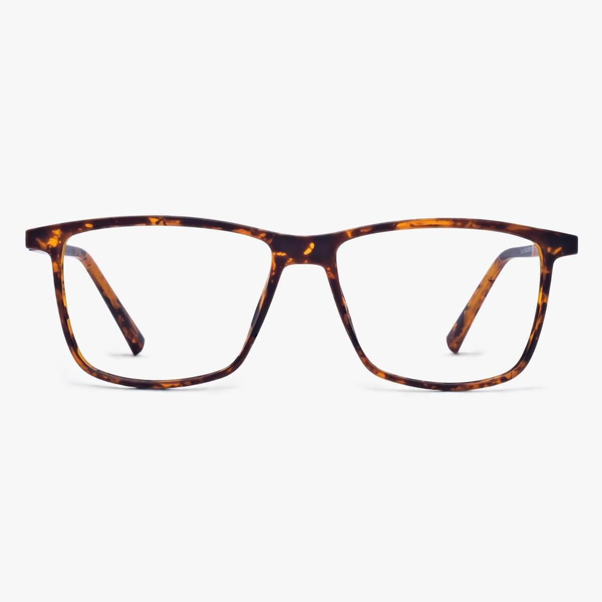 København Turtle tortoiseshell square reading glasses