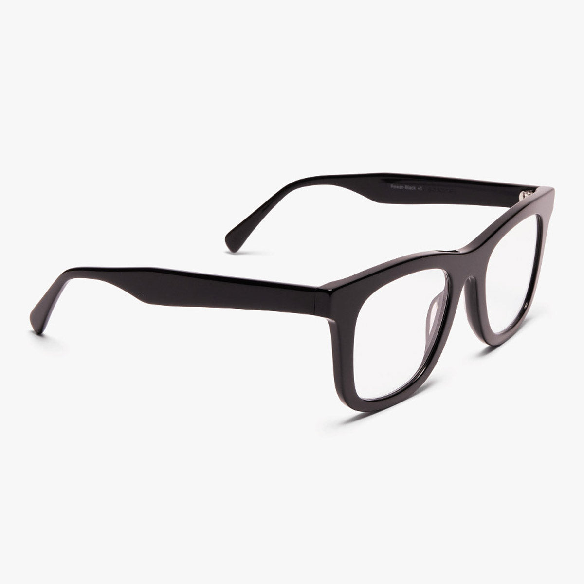 Men's Samsø Black rectangular black glasses