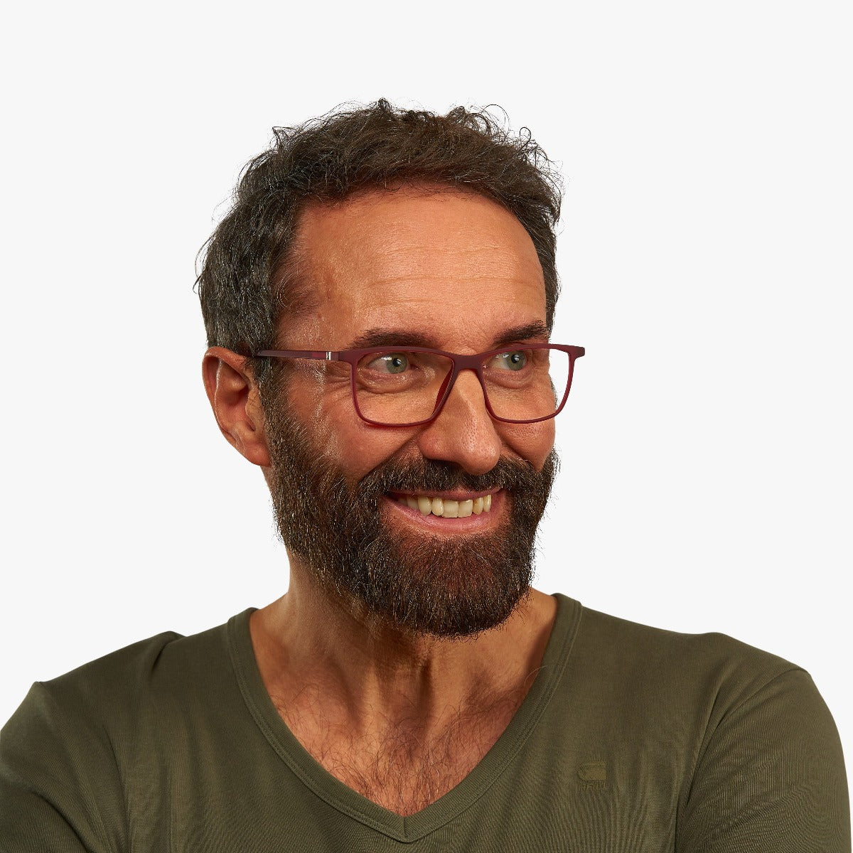 Person wearing Women's København red glasses