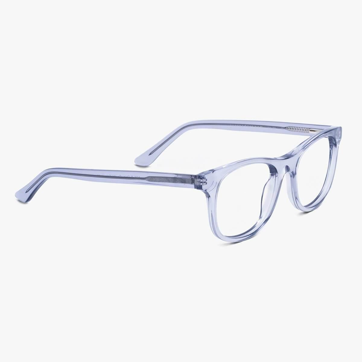 Women's Malmö Crystal Grey eyeglasses with transparent frame