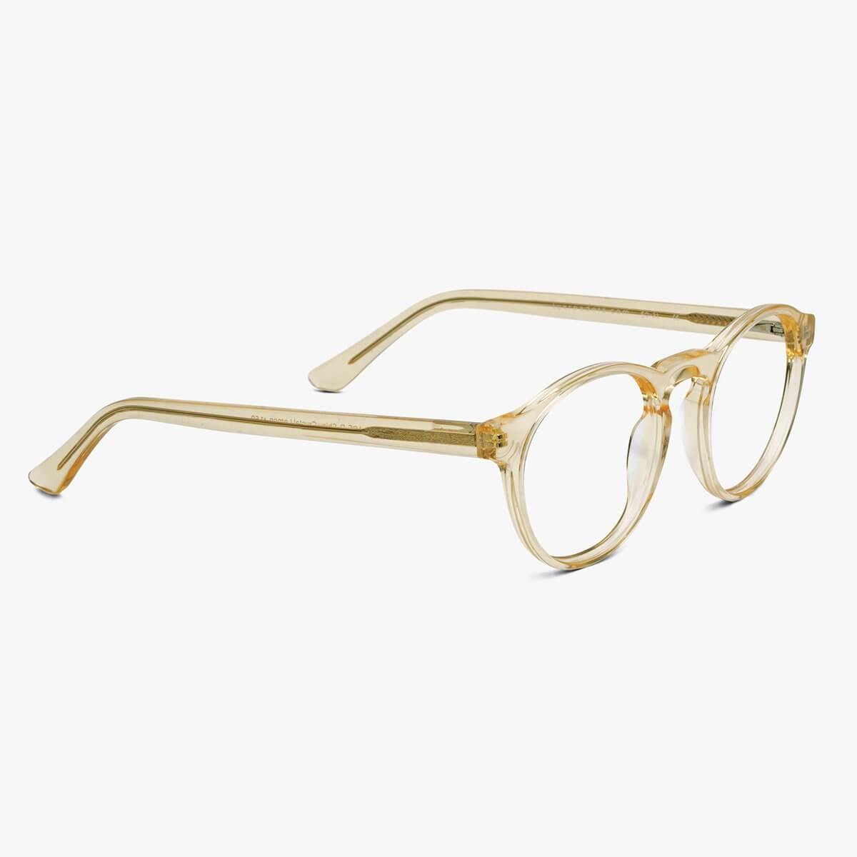 Women's Trondheim Crystal Lemon transparent glasses