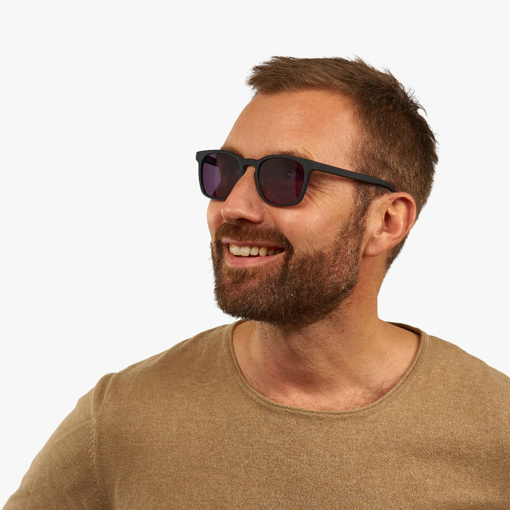 Men's Baker Black Sunglasses - Luxreaders.fi