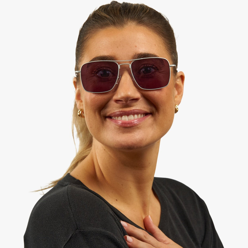 Clarke Steel Sunglasses - Luxreaders.fi