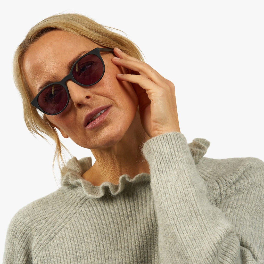 Women's Cole Black Sunglasses - Luxreaders.fi