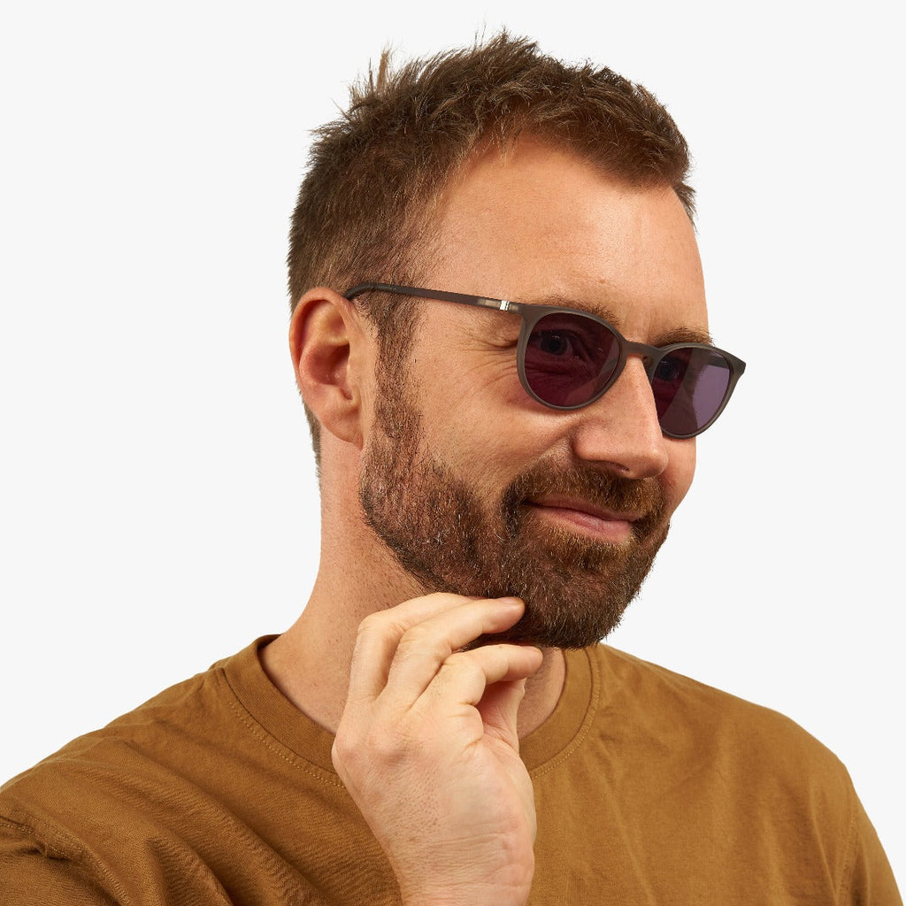 Men's Edwards Grey Sunglasses - Luxreaders.fi