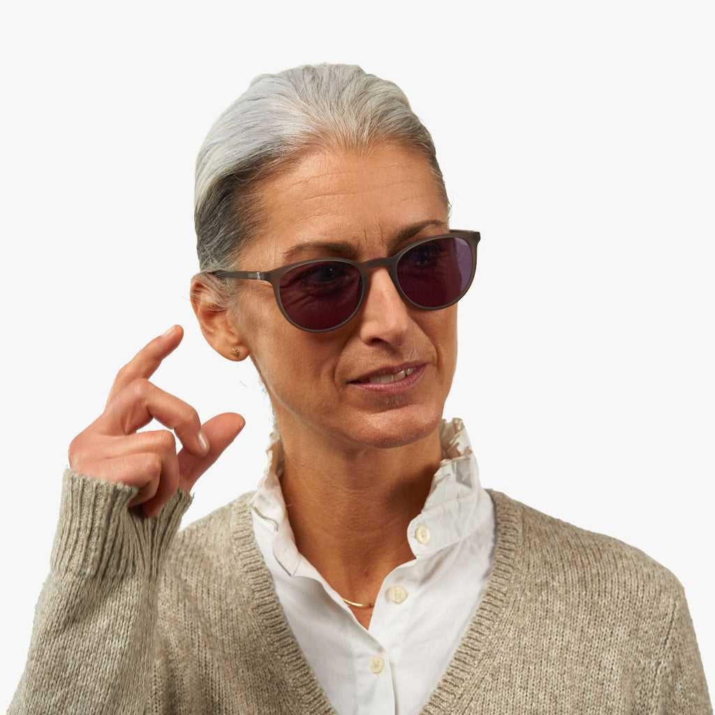 Women's Edwards Grey Sunglasses - Luxreaders.fi