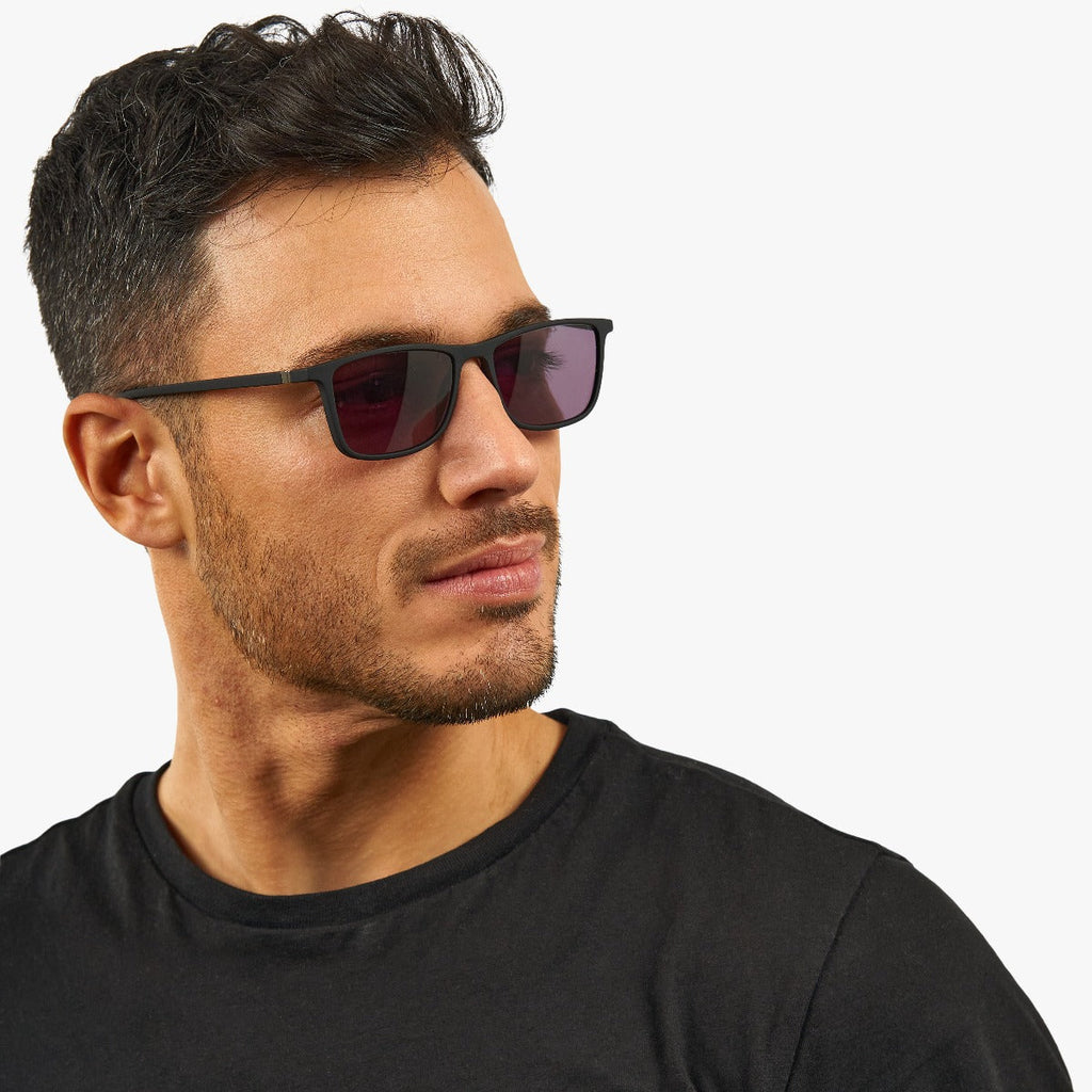 Men's Lewis Black Sunglasses - Luxreaders.fi