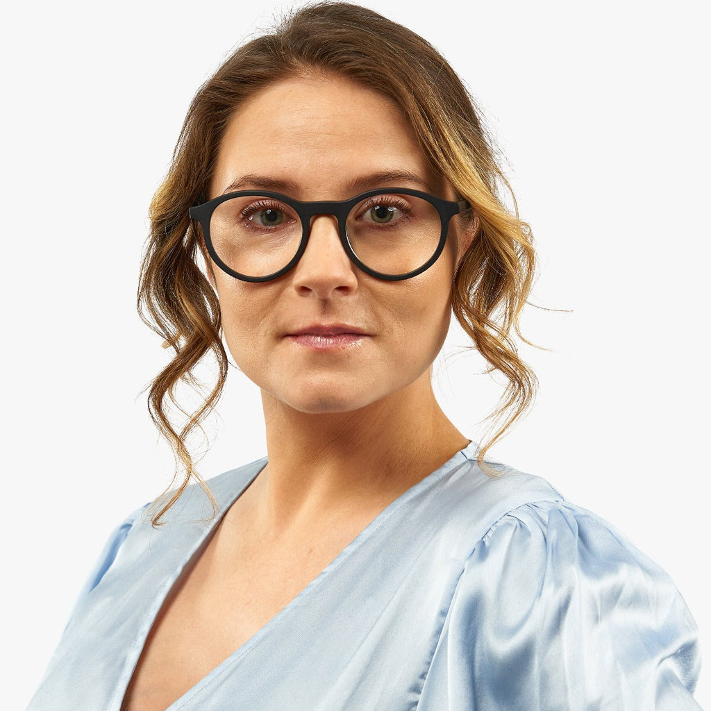 Women's Walker Black Reading glasses - Luxreaders.fi