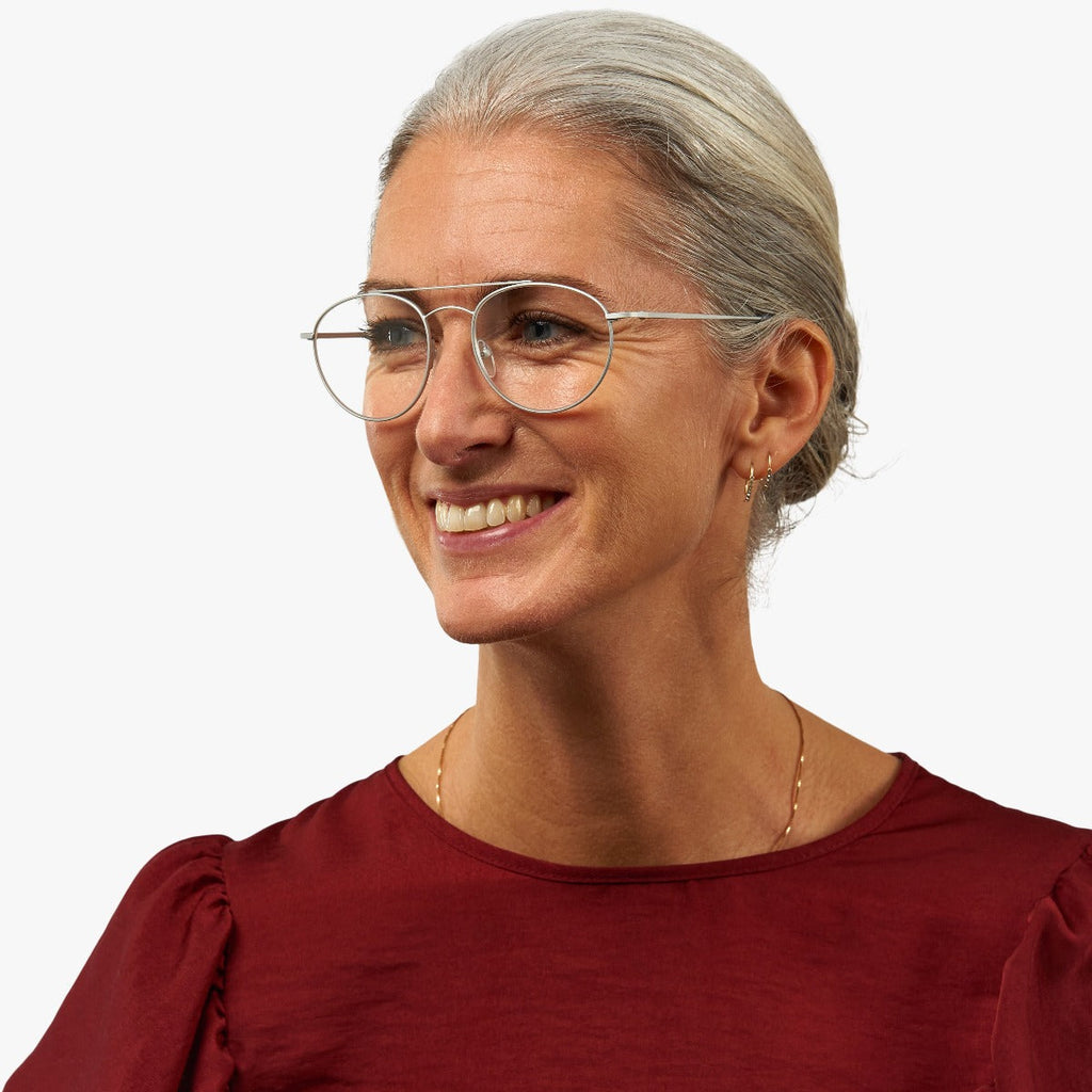Women's Williams Steel Reading glasses - Luxreaders.fi