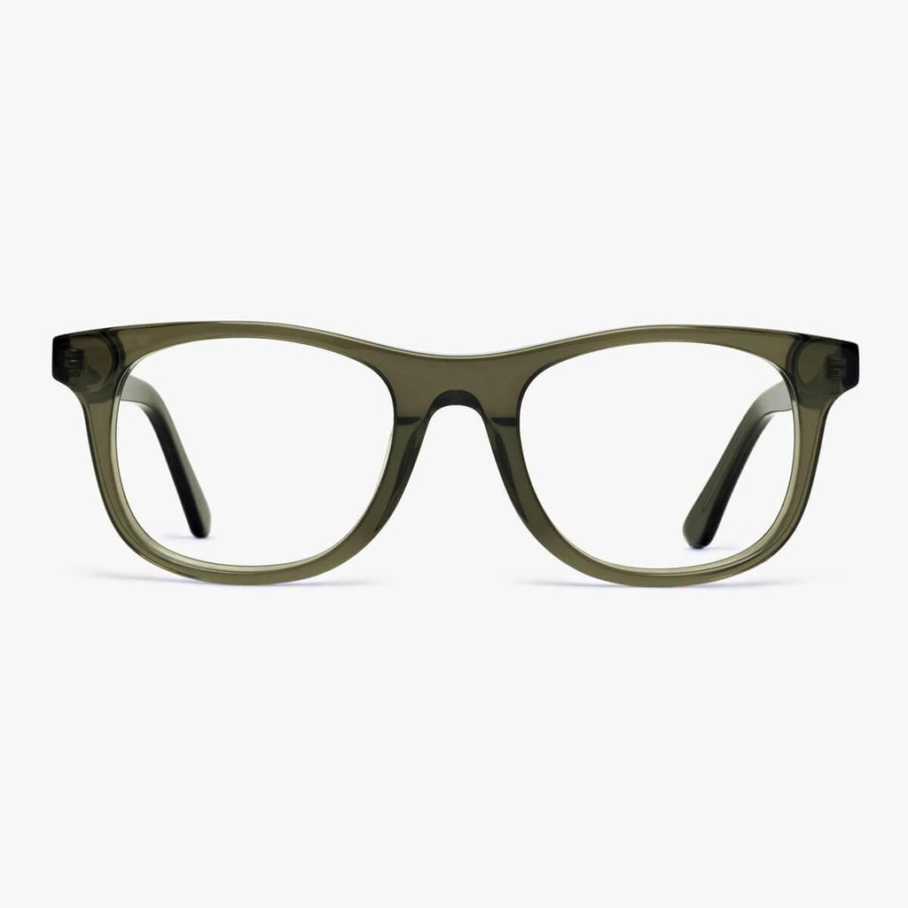 Osta Women's Evans Shiny Olive Reading glasses - Luxreaders.fi