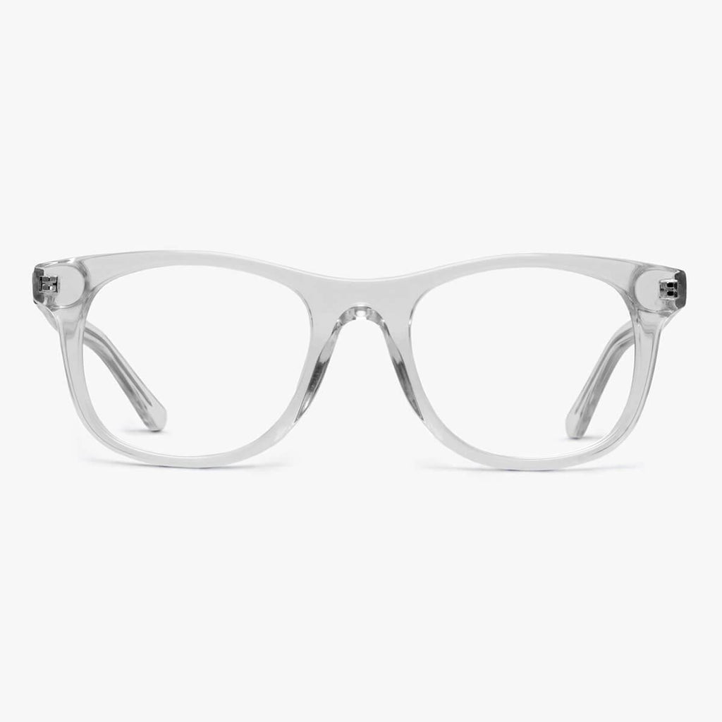 Osta Men's Evans Crystal White Blue light glasses - Luxreaders.fi