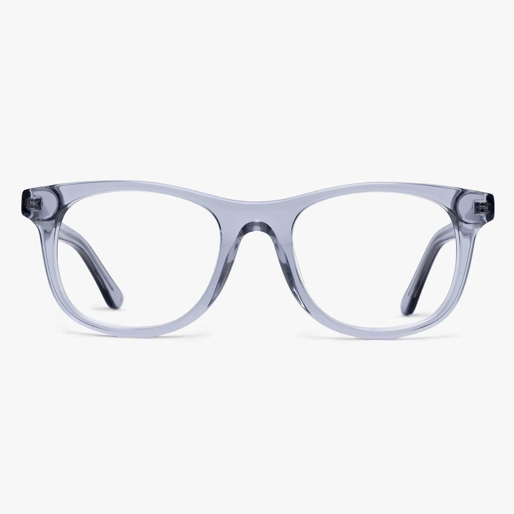 Osta Men's Evans Crystal Grey Reading glasses - Luxreaders.fi