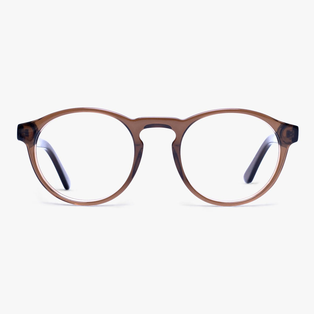 Osta Morgan Shiny Brown Reading glasses - Luxreaders.fi