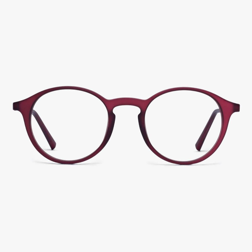 Osta Women's Wood Red Reading glasses - Luxreaders.fi