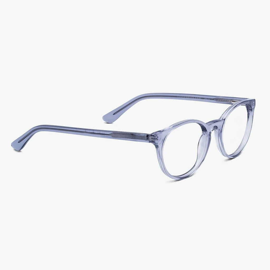Men's Cole Crystal Grey Blue light glasses - Luxreaders.fi