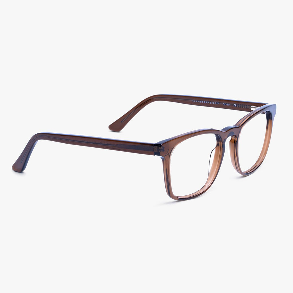 Baker Shiny brown Reading glasses - Luxreaders.fi