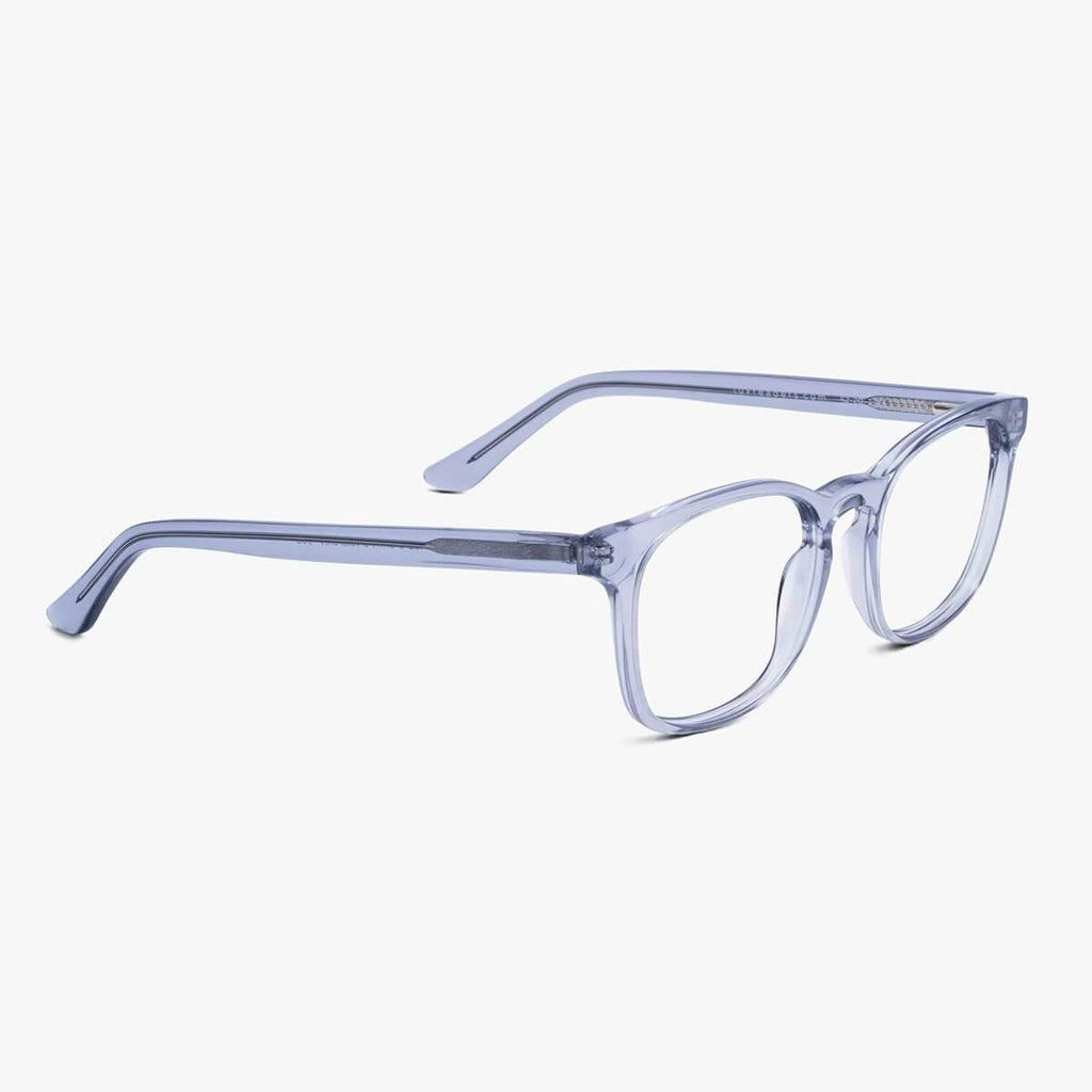 Men's Baker Crystal Grey Reading glasses - Luxreaders.fi