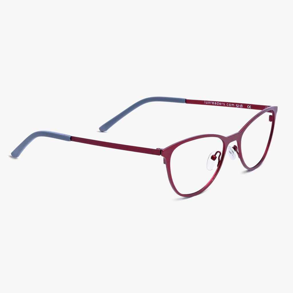 Jane Red Reading glasses - Luxreaders.fi