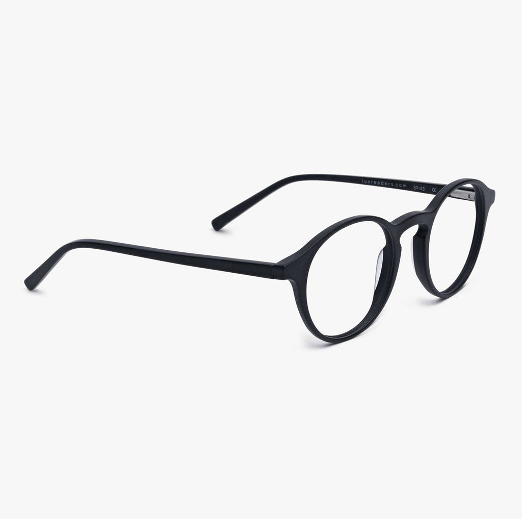 Quincy Black Reading glasses - Luxreaders.fi