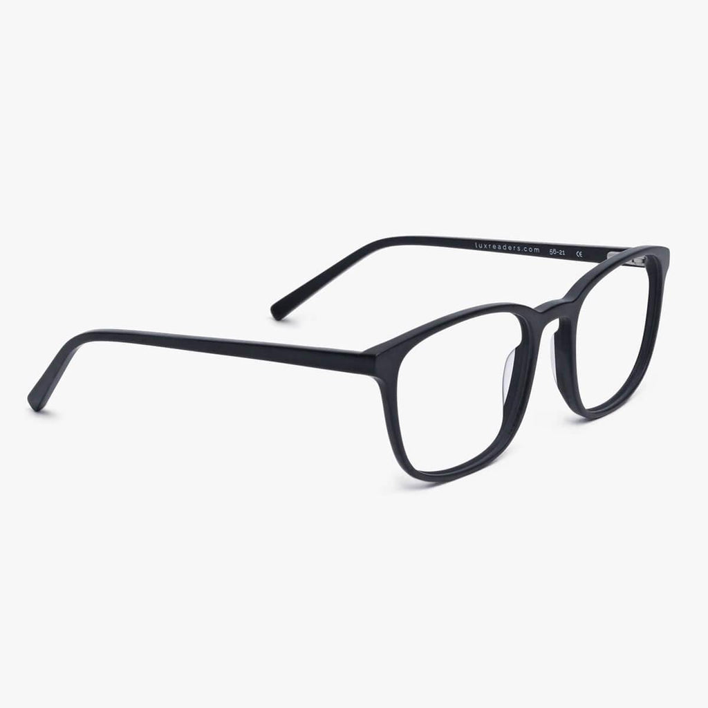 Men's Taylor Black Reading glasses - Luxreaders.fi