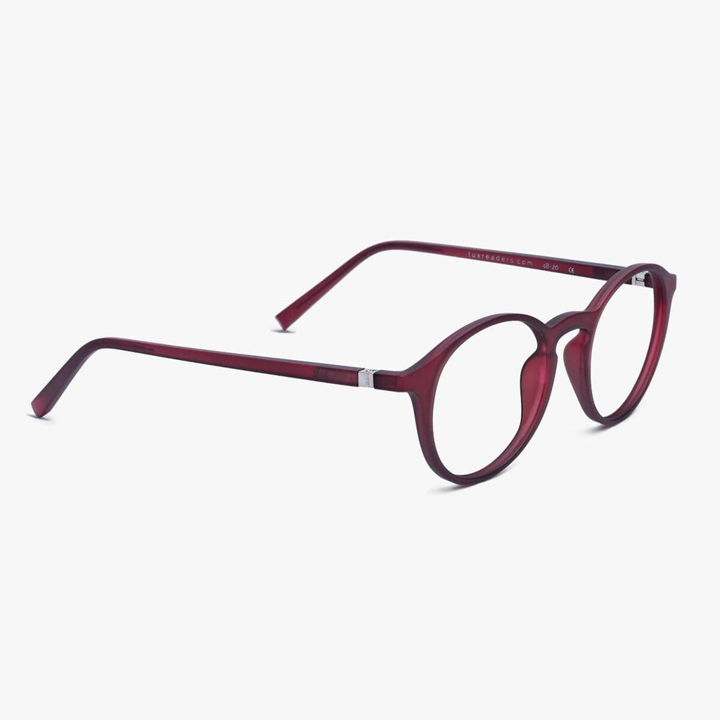 Wood Red Reading glasses - Luxreaders.fi