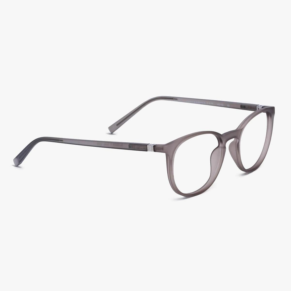 Men's Edwards Grey Reading glasses - Luxreaders.fi