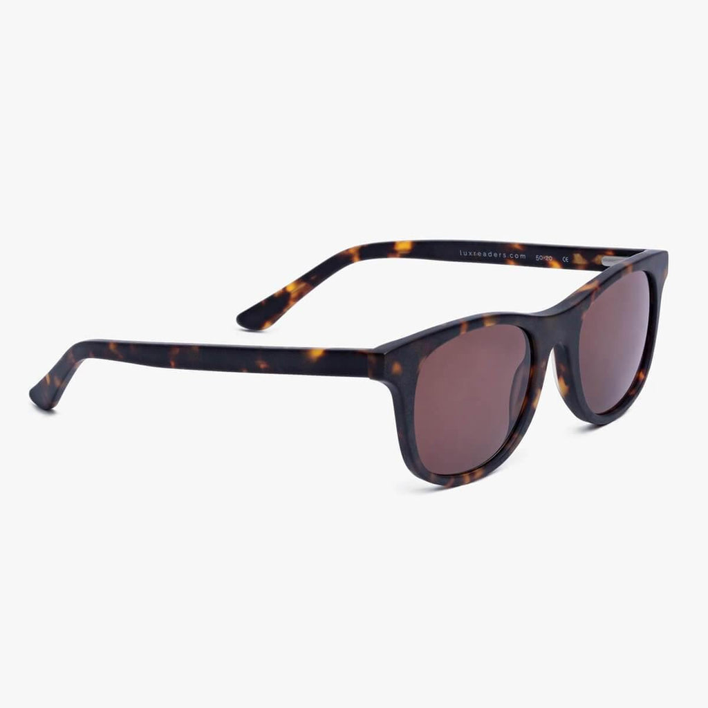 Women's Evans Dark Turtle Sunglasses - Luxreaders.fi