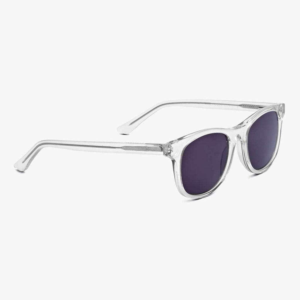 Men's Evans Crystal White Sunglasses - Luxreaders.fi