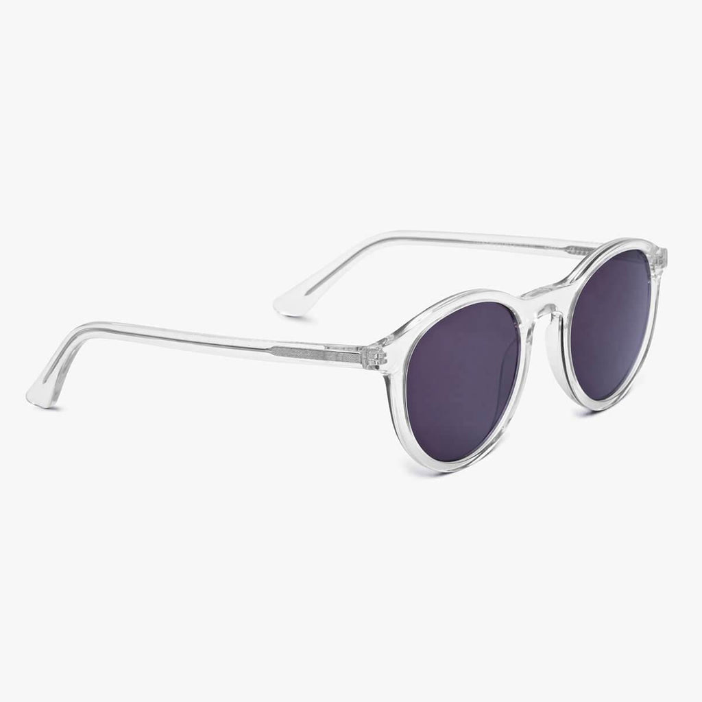Walker Crystal White Sunglasses - Luxreaders.fi