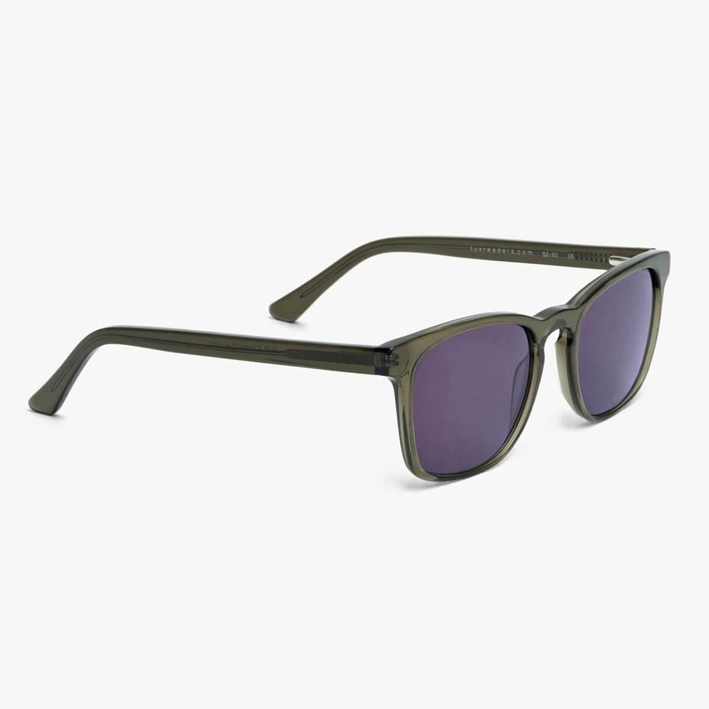 Men's Baker Shiny Olive Sunglasses - Luxreaders.fi