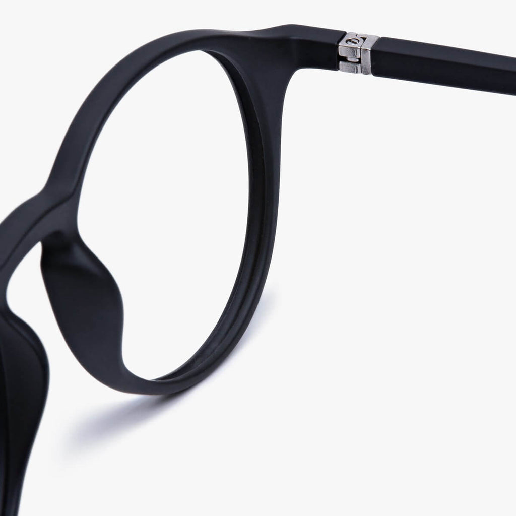 Wood Black Blue light glasses - Luxreaders.fi