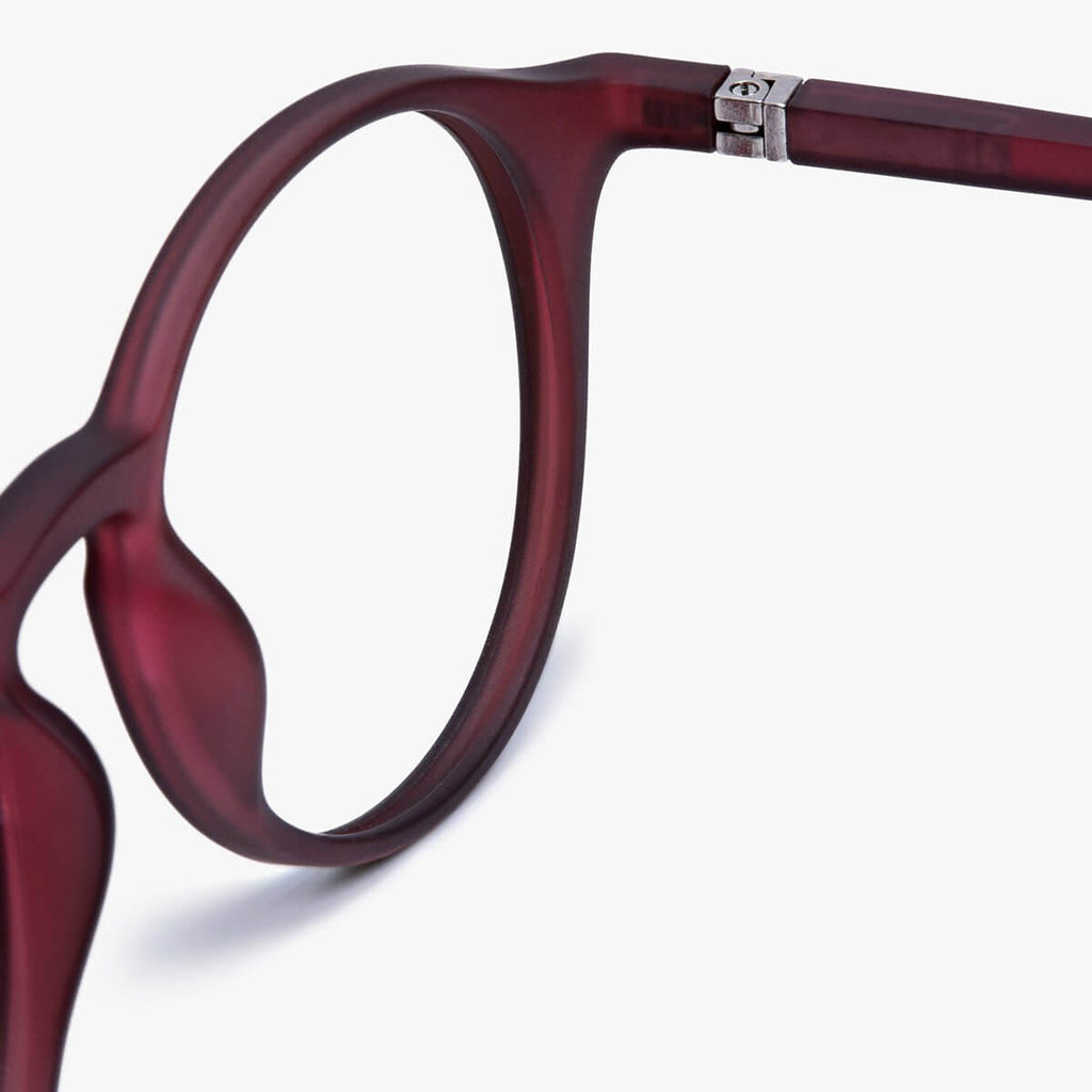 Wood Red Reading glasses - Luxreaders.fi