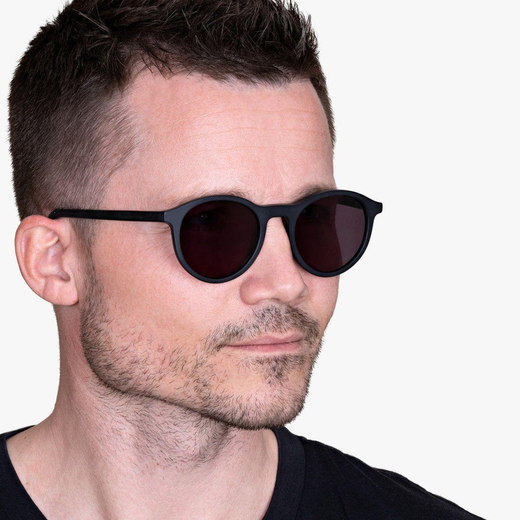 Men's Walker Black Sunglasses - Luxreaders.fi