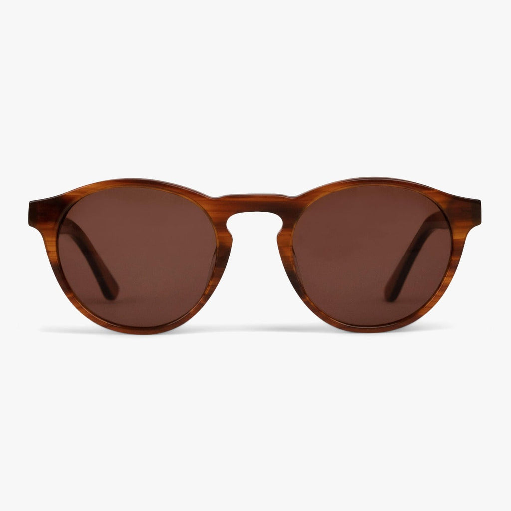 Osta Men's Morgan Shiny Walnut Sunglasses - Luxreaders.fi