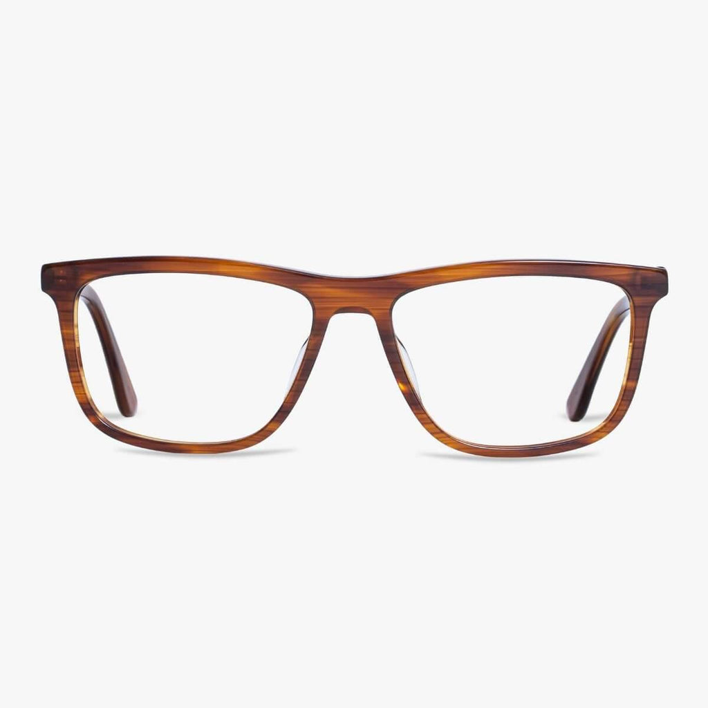 Osta Men's Adams Shiny Walnut Reading glasses - Luxreaders.fi