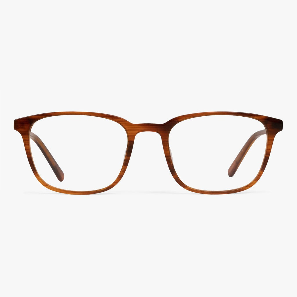 Osta Men's Taylor Shiny Walnut Reading glasses - Luxreaders.fi