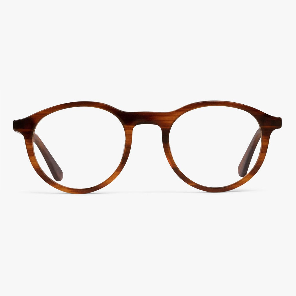 Osta Men's Walker Shiny Walnut Reading glasses - Luxreaders.fi